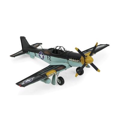 Multicolor Metal 1940s P51 Model