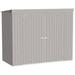 Arrow 8 x 4 ft. Steel Storage Shed Cool Gray