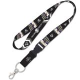 WinCraft Brooklyn Nets Black Panther 2 Reversible Lanyard with Detachable Buckle