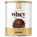 Solgar Whey To Go Natural Chocolate Flavour Whey Protein Powder 1162g - Grass-Fed Whey from New Zealand Cows - Aids Growth and Repair of the Body - Vegetarian and Gluten-Free