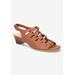 Women's Zamira Sandals by Bella Vita in Dark Tan Leather (Size 8 M)