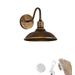 FSLiving Dimmable Wall Lamp with USB Charging Bulb Remote Control Battery LED Wall Lamp Fixture Low-Voltage 5V LED Industrial Design Antique Wall Sconce for Hallway - 2 Pack