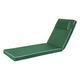 Alfresia Sun Lounger Replacement Cushion – Garden Sun Lounger Cushion, Luxury Style, Matching Headrest Included, Thick Luxury Foam Filling, Use with Lounger Chairs, Choice of Colours (Green)
