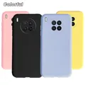 Coque souple en caoutchouc de silicone liquide pour Huawei Nova 8i 5G Coque Nova8 i Nova8i Coque de