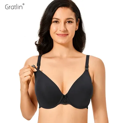 Gratlin D'allaitement Sans Armatures Maternité Soutien-Gorge D'allaitement Pour Femme Enceinte