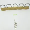 Cadenas de 50mm ouverts par les mêmes clés en cuivre pour tiroir valise boîte quincaillerie 5