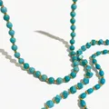 Peri'sBox-Mélange de perles plaquées or pour femme acier inoxydable rond nar cube turquoise