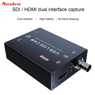 Dispositif de Capture vidéo pour streaming en direct carte d'acquisition EZCAP 327 4k 30fps HDMI