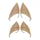 X6HD 1 Pair Latex Elf Ears Cosplay Mask Halloween Christmas Masquerade Party Props