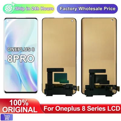 Écran tactile LCD AMOLED de remplacement 6.78 pouces pour OnePlus 8 Pro 1 + 8Pro 8 1 + 8 IN2023