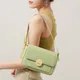 Sac à bandoulière en cuir vert pour femmes nouvelle collection printemps été élégant petit sac à