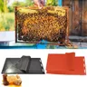 Moules à cire d'abeille en silicone moule de fond de teint presse à cire d'abeille gaufreur