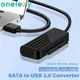 Onelesy-Adaptateur USB 3.0 vers SATA Plug and Play 5Gbps câble USB Type C vers SATA connecteur de