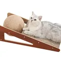 Jouet à gratter en sisal naturel pour chats et chatons grattoir pour chat avec balle durable et