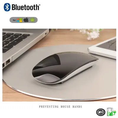 Souris sans fil Bluetooth aste Apple Magic Mouse Silencieux Mince Périphérique Type-C Tactile