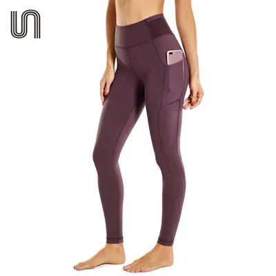 Leggings de Yoga taille haute pour femmes pantalon de contrôle du ventre élastique 25 pouces