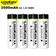 Liitokala – lot de Batteries AA 1.2V 2500mAh Ni-MH 2 5a rechargeables pour température