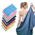 Serviettes en microcarence ultra douces pour voyage sport séchage rapide super absorbantes