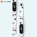 Sangle pour Xiaomi Mi Band 7 6 5 Sport Montre Bracelet En Silicone Bracelet Pour Xiaomi Mi Band 5 6
