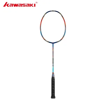 Kawasaki-Raquette de badminton King K9 raquettes en fibre de carbone tout autour Type T Join
