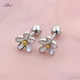 Boucles d'oreilles Helix AndrFlower Piercing Cartilage Boucles d'oreilles Stud Oreja Piercing