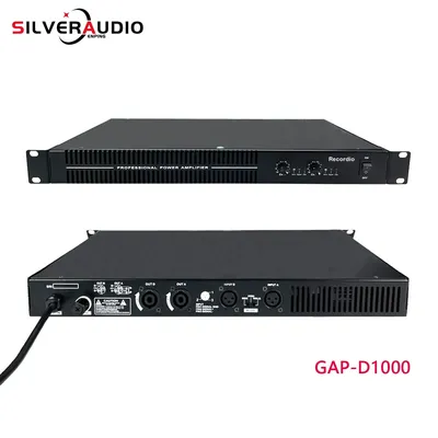 GAP-D1000 prix le plus bas produit de puissance DJ amplificateur 5000Watts 2 canaux haute puissance
