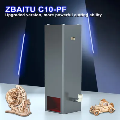 ZBAITU-Tête laser à 4 diodes 20W technologie laser pour machine à graver CNC bricolage graveur