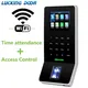 Système de contrôle d'accès biométrique d'empreintes digitales LCD lecteur d'empreintes digitales