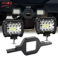 Barre lumineuse LED avec attelage de remorquage supports d'invite de montage projecteurs de