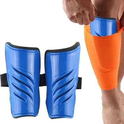 Protège-tibia de Football pour adultes et enfants 1 paire coussinets de protection des jambes