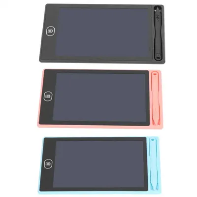 Tablette d'écriture LCD pour enfants planche à dessin comparateur de couleurs graffiti pour