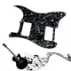 Black Pearl – Pickguard de guitare 3 plis pour Strat HH 2 Humbucker pièces de guitare