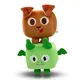 Simulateur d'animaux de compagnie X grands jeux jouets en peluche chat vert marron mignon jouet en