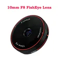 Astrhori-Objectif RockStar F8 FishEye 10mm focalisation ultra grand angle micro pour Sony E Fuji