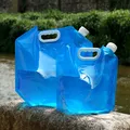 Sac de Rangement d'Eau Portable et Pliable pour Camping Randonnée Survie en Plein Air 10l