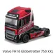 Bburago-Modèle de moto Volvo FH16 Globetrotter jouet à collectionner moulé sous pression camion