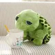 Jouets en peluche de tortue à grands yeux pour enfants animaux de tortue verte poupées Super