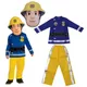 Uniforme de pompier pour enfants Sam le pompier costume de cosplay d'Halloween pour enfants
