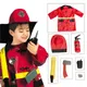 Umorden-Costume de Pompier pour Enfants Cosplay Maternelle Kit de Maison de Jeu Ensemble pour