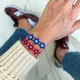 Go2boho – Bracelet mauvais œil turc pour femmes Miyuki rouge bleu grec accessoires bijoux