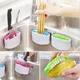 Coupe-ventouse créatif pour cuisine baguettes brosse fruits livres couteau brosses