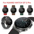 Bracelet en cuir 22MM pour montre connectée HUAWEI GT 2 Pro Samsung Gear S3 Amazfit GTR