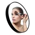 Miroir de maquillage à grossissement rond avec deux outils de normalisation par aspiration miroir