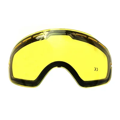 Double éblouissement lentilles Ski lunettes Polarisées professionnel ski lunettes peut être utilisé