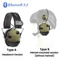 Casque de tir anti-bruit Bluetooth 5.1 cache-oreilles de tir électronique casque DulMédiateur set