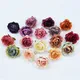 Vases de tête de Roses rétro en soie de haute qualité 10 pièces pour décoration de maison fausses