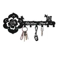 Porte-clés en métal rose pour manteau étagère murale T1 accessoires de décoration pour la maison