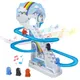 Puzzle interactif Parent-enfant jouet pour enfant pingouin glissade voiture électrique avec