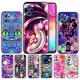 Coque de téléphone noire Cheshire Cat Alice au pays des merveilles coque pour OPPO A5 A9 A72 A53