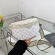 Sac de poitrine en cuir PU pour femme sac de taille de luxe sacs à bandoulière initiés sacs à